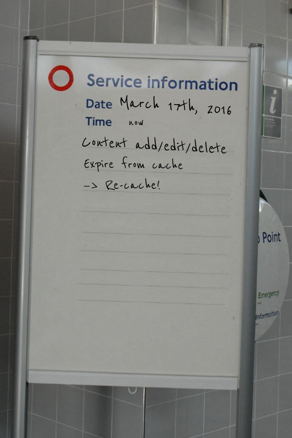 Edit, expire, re-cache! (tubesign.uk)